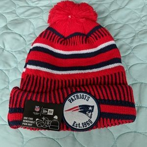 New England Patriots Knit Winter Beanie Hat
